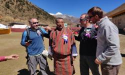 Dasho with Guests